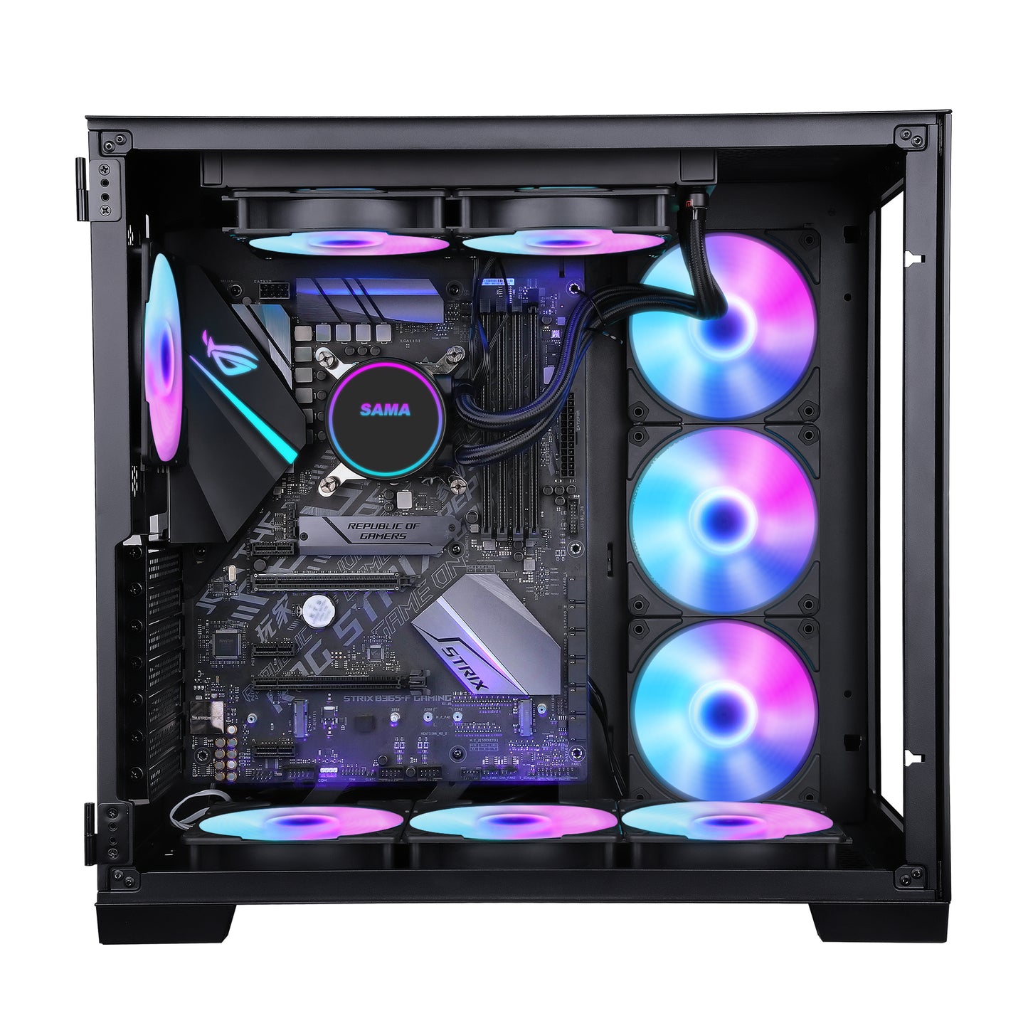 SAMA PC Case - A711 Glass Pane