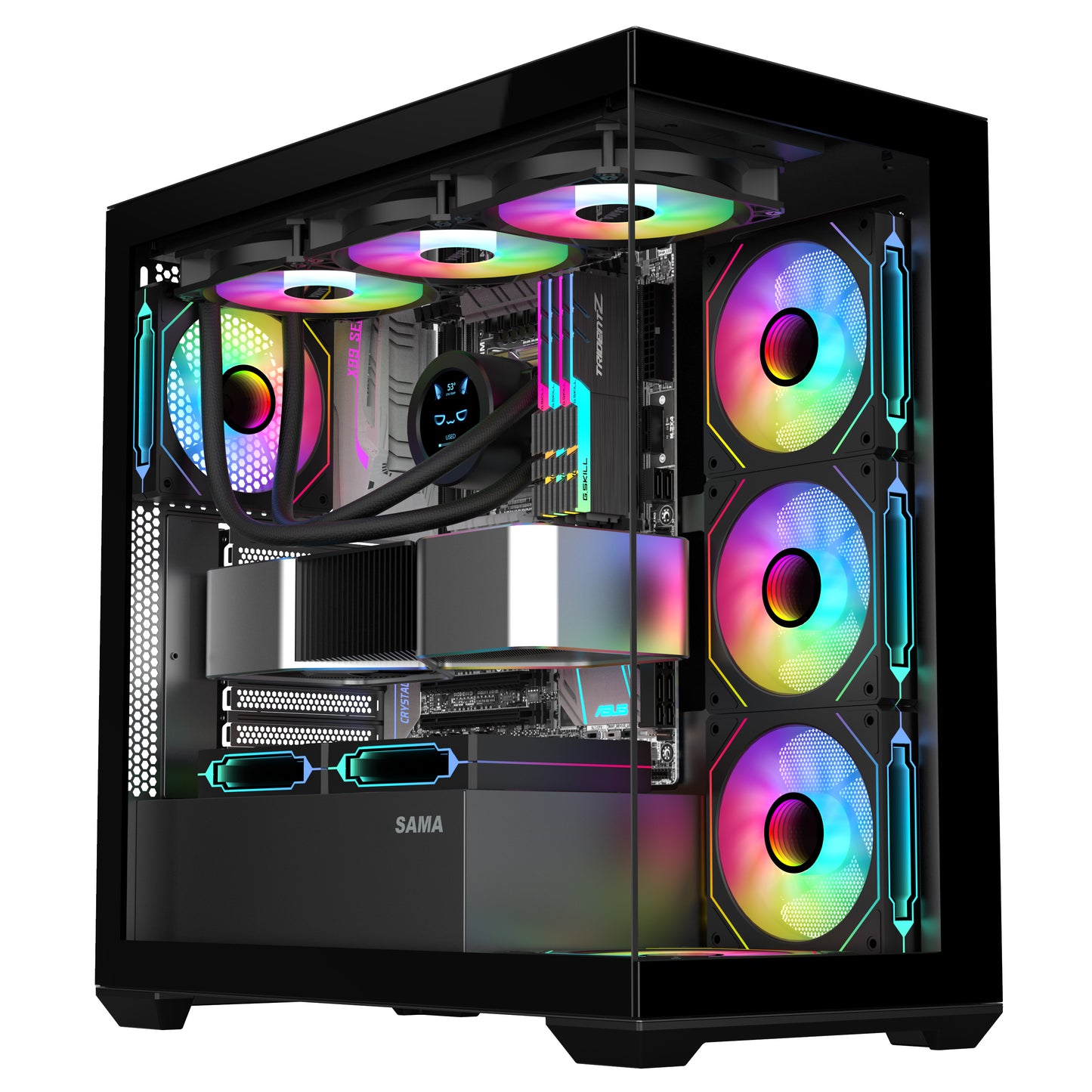 SAMA PC Case - SV01 Black